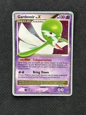 Gardevoir LV. X 131/132 Secret Wonders Ultra Rare Holo Pokemon Card - Image 1 of 2