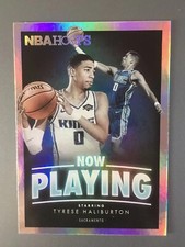 Tyrese Haliburton 2020-21 Panini NBA Hoops Now Playing Holo RC #SS-21 SP