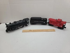Lionel O X1110 Little League Baseball 4-4-2 Steam Loco Whistle Tender Caboose LN - Picture 1 of 22