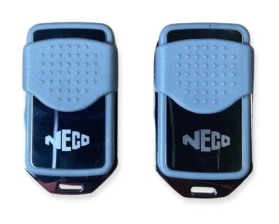 Neco mark 1 Roller Shutter Garage Door Remote Control fob x2 - Genuine - Image 1 of 4