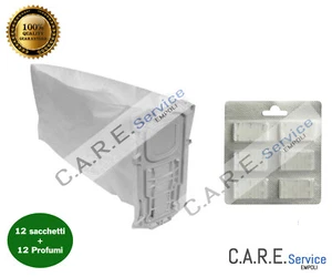 12 SACCHETTI PER VORWERK FOLLETTO VK135 VK136 + 12 PROFUMI DOVINA COMPATIBILI - Imagen 1 de 1