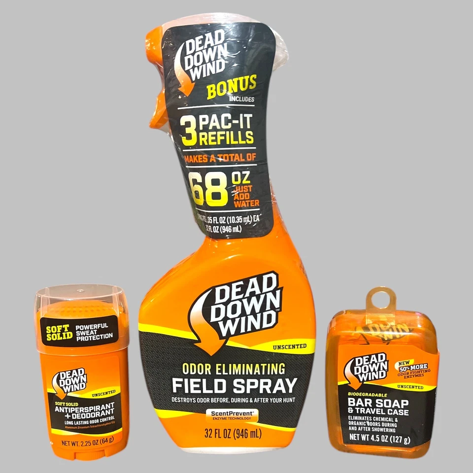 Dead Down Wind Evolve Scent Control Spray Soap Kit Unscented Exp 04/2027 - Image 1 of 4