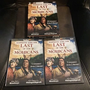 Hawkeye And The Last Of The Mohicans Vol 1-2 10 Ep. DVD Set Slipcover Sealed New - Picture 1 of 6