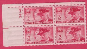 US SCOTT # 985 GRAND ARMY OF THE REPUBLIC 3¢ PLATE BLOCK OF 4 - MNH - 1949 GAR - Picture 1 of 2