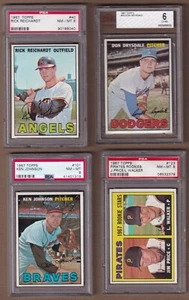 Topps Baseball PSA 1967, en muy buen estado *tú eliges * - Imagen 1 de 37
