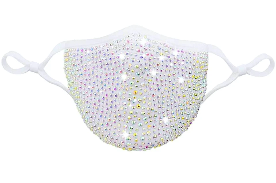 Rhinestone Face Mask Bling Crystal Mask Reusable Washable With Filter Pocket  - Image 1 of 1
