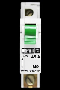 OTTERMILL 45 AMP M9 MCB CIRCUIT BREAKER SYSTEM T - Picture 1 of 6