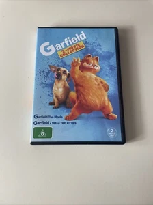 Garfield 2 Movie Collection Dvd Movie Bill Murray Region 4 Pal Vgc Free Postage - Picture 1 of 3