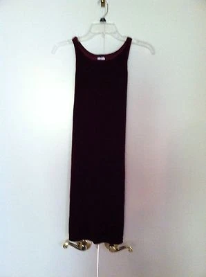 Hermoso vestido rojo borgoña para niñas talla 8 pequeño mediano Foto 1 de 3