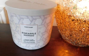 PINEAPPLE MANGO Bath & Body Works 3 Wick Candle  14.5 OZ  - - Picture 1 of 2