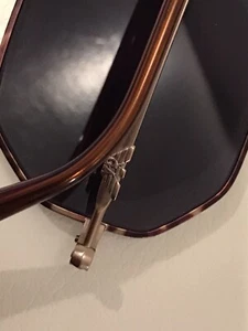 Vintage 90’s Emporio Armani Octagon Sunglasses S886 Tortoise Made In Italy - Picture 1 of 10