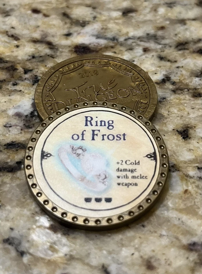 ring of frost True Dungeon Token plus bonus. - Image 1 of 1