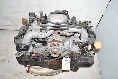 JDM 2000-2005 EJ25 SUBARU FORESTER SOHC 2.5L NON-AVLS ENGINE EJ253 - Image 1 of 4