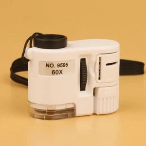 Micro Mini Microscopio Collana Ciondolo Strumento di Identificazione Alta Precisione2aw4 - Foto 1 di 22