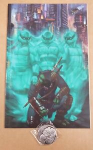 TMNT The Last Ronin #1 Aaron Bartling with coin RAW