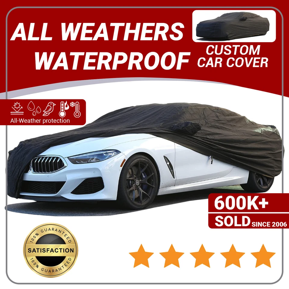 NEW All Weather Custom Car Cover For 2018 2019 2020 2021 2022 2023 Kia Rio Sedan - Image 1 of 4