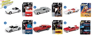 Autoworld JLPC010 Johnny Lightning Pop Culture 2022 Release 5 Assorted 6 Models - Picture 1 of 1