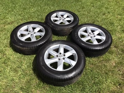 2003-2013 Nissan Murano OEM Factory D0C001AA2C 18 Silver Wheels Rims Tires - Image 1 of 4