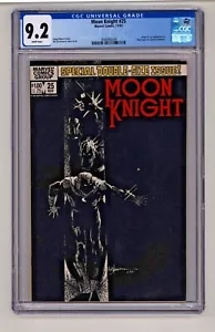 Moon Knight #25 Bill Sienkiewicz Cover CGC 9.2 White Dot Error - Bild 1 von 3