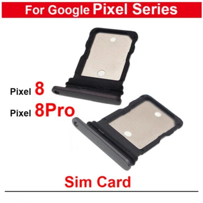 Dual SIM Card Tray Slot + Pin For Google Pixel 7 / Pixel 8 / Pixel 8 Pro Replace - Image 1 of 4