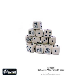 Bolt Action - Bolt Action Afrika Korps D6 pack - Warlord Games - Picture 1 of 1