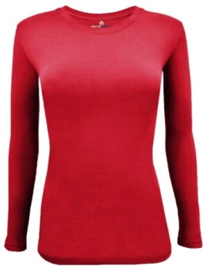 Natural Uniforms Women's Long Sleeve Under-scrub Stretch T-Shirt Scrub Top  - Image 1 of 4