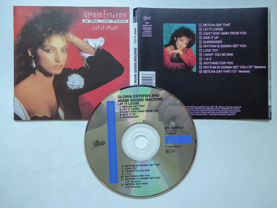 GLORIA ESTEFAN / MIAMI SOUND MACHINE <  Let It Loose  > VG+ (CD) - Bild 1 von 1