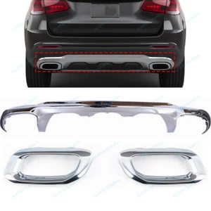 Rear Bumper Cover Valance Molding Trim t For Mercedes Benz GLC W253 GLC300 20-22 - Picture 1 of 9