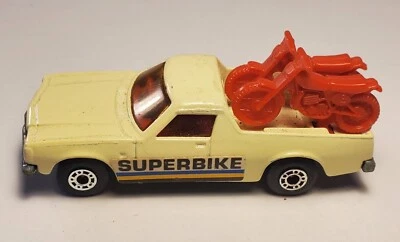 MATCHBOX VTG 1977 Superfast No 60 Holden Pick Up Cream Superbike ~our item # D44 - Image 1 of 4