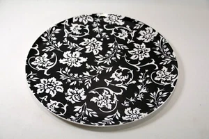 Classic Martha Stewart Plate 13.5”  Black & White Attractive - Picture 1 of 6