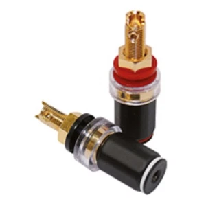 Dynavox Douille Bananes Encastrable Pro Synthétique Tissu Enduit/Plastifié - Photo 1/2