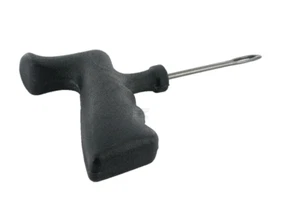 Heavy Duty Tyre String Insert Tool Split Eye Pistol Grip 3" Needle Tyre Repairs - Picture 1 of 3