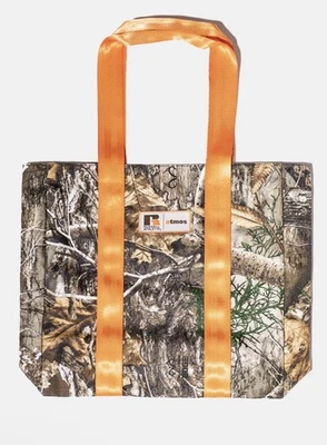 ATMOS x RUSSELL x REALTREE Edge Camo Tote Bag 14x13x4” NWT $50 - Image 1 of 4