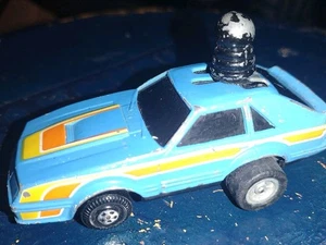 Vintage 1984 Schaper Five Winders Blue FORD MUSTANG Shifter - Picture 1 of 6