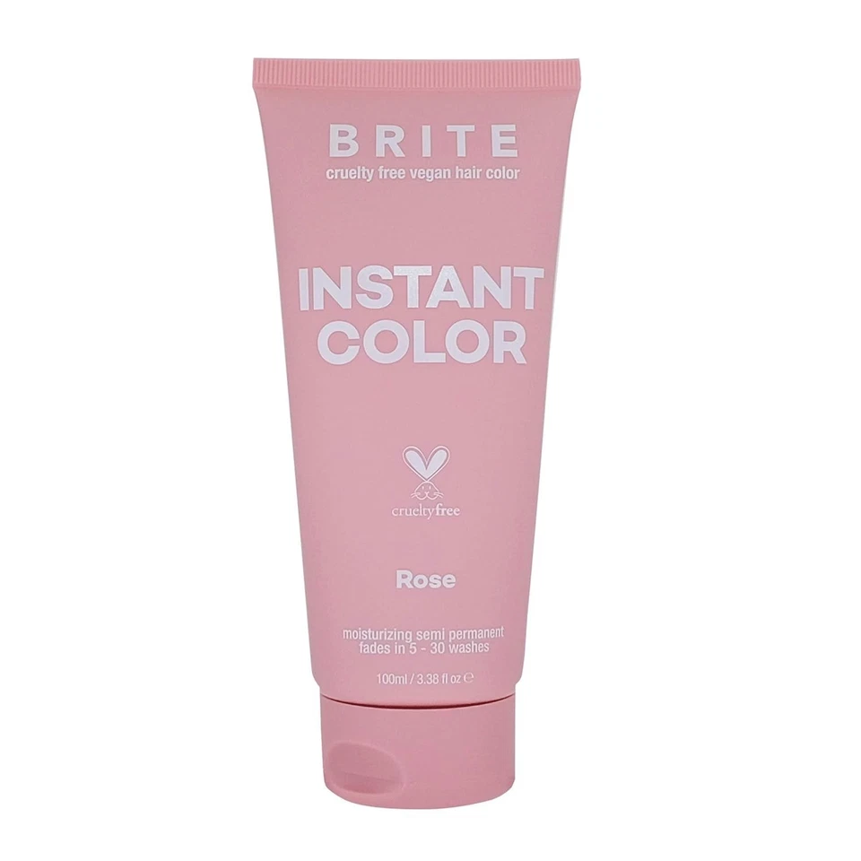 Color instantáneo vegano BRITE - Color de cabello semipermanente, rosa, 3,38 fl oz Foto 1 de 1