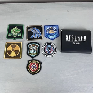 New S.T.A.L.K.E.R. Legacy Collectors Chest Gamefound 7 Iron On Patches Awaken - Picture 1 of 12