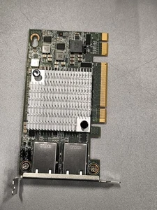 Intel Dual Port PCIe x8 Netzwerkkarte - gebraucht funktioniert - Bild 1 von 10