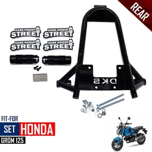 Subcage Black Tail Bar Crash Cage Moter Pro Stunt Part Honda MSX SF Grom 14-19 - Picture 1 of 11