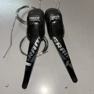 Comandi leve cambio bici corsa SRAM Force 22 DoubleTap 2x11 bike shifters - Picture 1 of 3