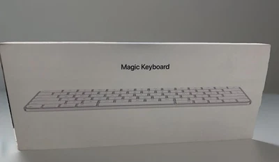 Apple Magic Keyboard Wireless Bluetooth UK British English USB–C Original NEW - Image 1 of 4