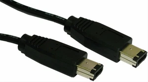 1m Firewire IEEE 1394 6 Pin auf 6 Pin Kabel - Bild 1 von 12