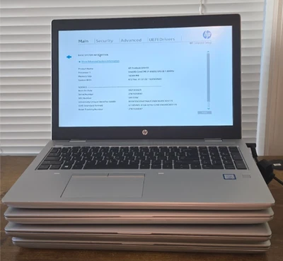 HP ProBook 650 G5 i7-8665U i7-8560u 16GB SIN SSD SIN SISTEMA OPERATIVO Foto 1 de 4