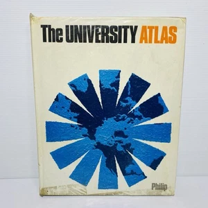 The University Atlas 17thEdition 1975 Hardback Book - Picture 1 of 14