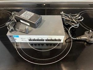 HP Procurve 1810-8G Gigabit Netzwerk Switch J9802A - Bild 1 von 6