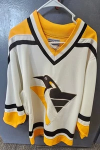 Pittsburgh Penguins Vintage 90s CCM Authentic Hockey Jersey - Center Ice - Picture 1 of 5