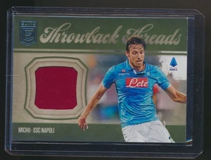 2019-20 CHRONICLES ELITE THROWBACK THREADS JERSEY MICHU SSC NAPOLI - Picture 1 of 1