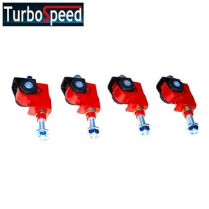 Red Front Camber Kit Upper Arm For 93-97 Honda Del Sol/90-97 Honda Accord - Picture 1 of 3