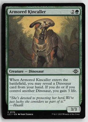 Armored Kincaller C The Lost Caverns of Ixalan 174 NM - Image 1 of 2