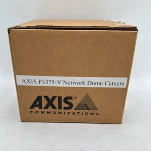 New Axis P3375-V Network Dome Camera Dome Security Camera 01060-001 - Picture 1 of 5