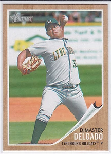 Dimaster Delgado Atlanta Braves 2011 Topps Heritage Minor League Card - Picture 1 of 1